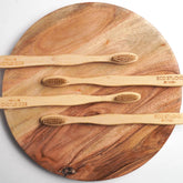 PACK OF 4 Bamboo Toothbrushes