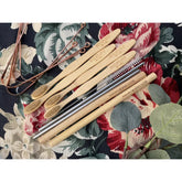 Family kit - 4 brushes + 4 Tongue cleaner ring + 2 bamboo straws + 2 SS straw + straw cleaner