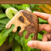 Wooden Scalp Massager for Enhanced Hair Growth and Relaxation