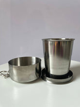 Collapsible Steel Cup 150 ml for coffee, tea and juice