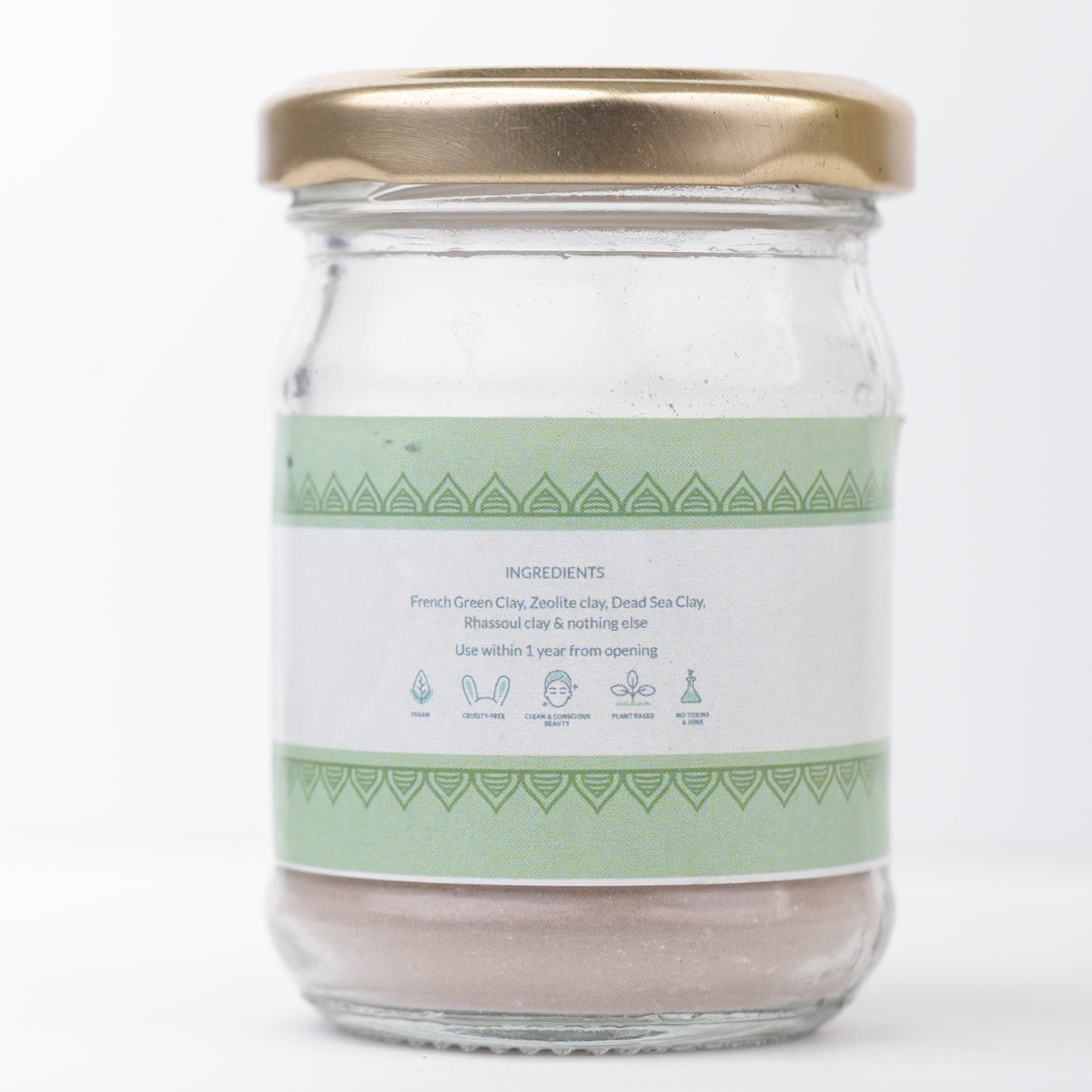 Detoxifying & Purifying Facial clay mask for Oily skin