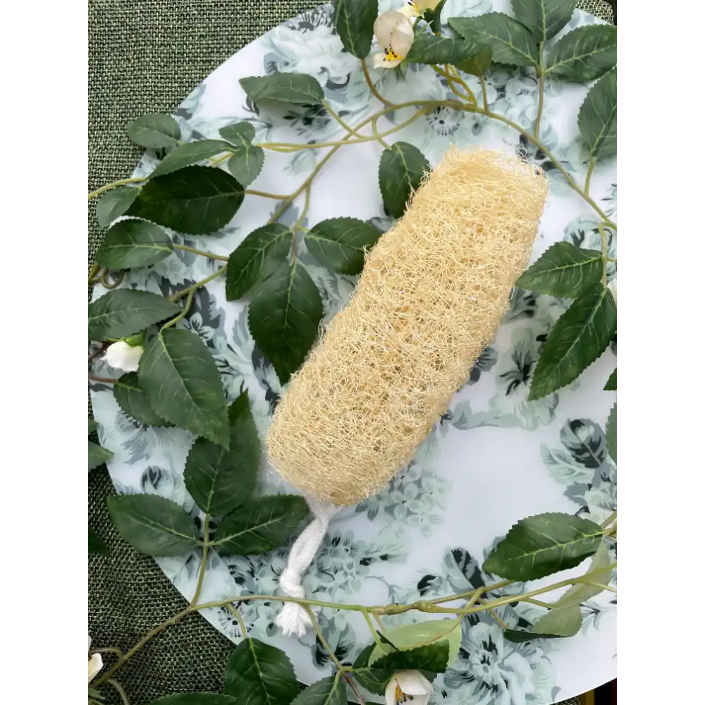 Loofah With Hanging Ring