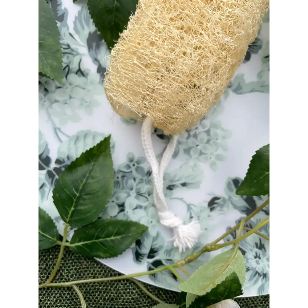Loofah With Hanging Ring