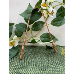 Premium Copper tongue cleaner