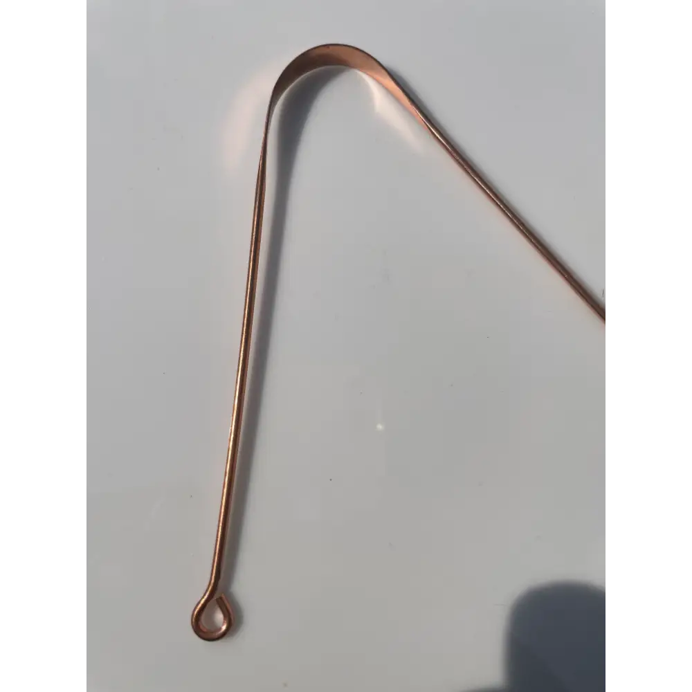 Copper Tongue Cleaner - Ring