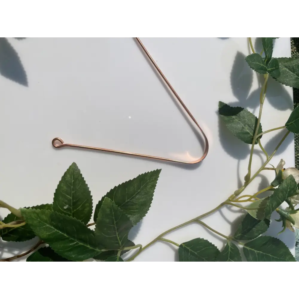 Copper Tongue Cleaner - Ring
