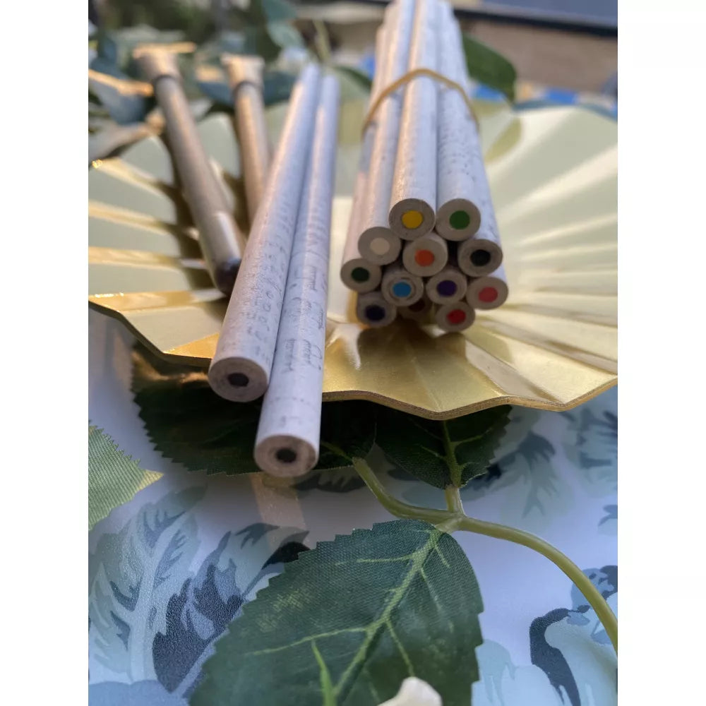 Creative kit -color pencils + 2 pencils + 2 pens