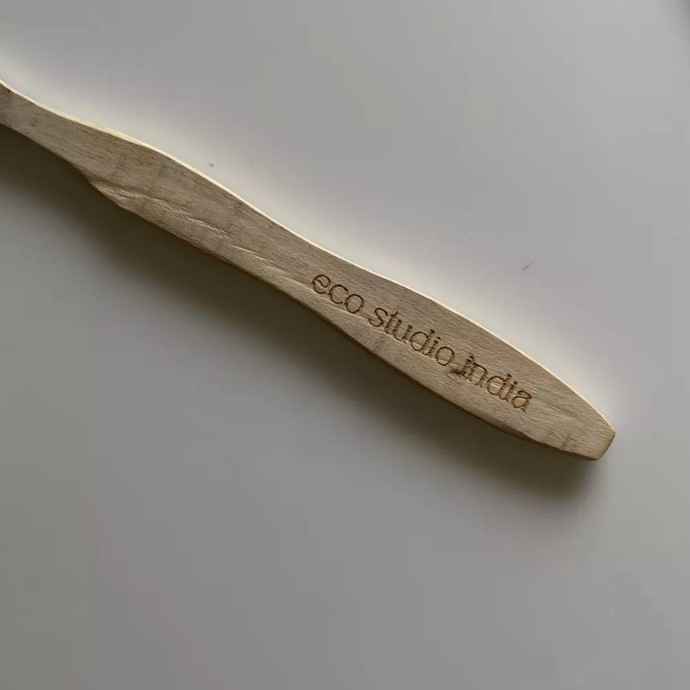 Neem Wood Tongue Scraper