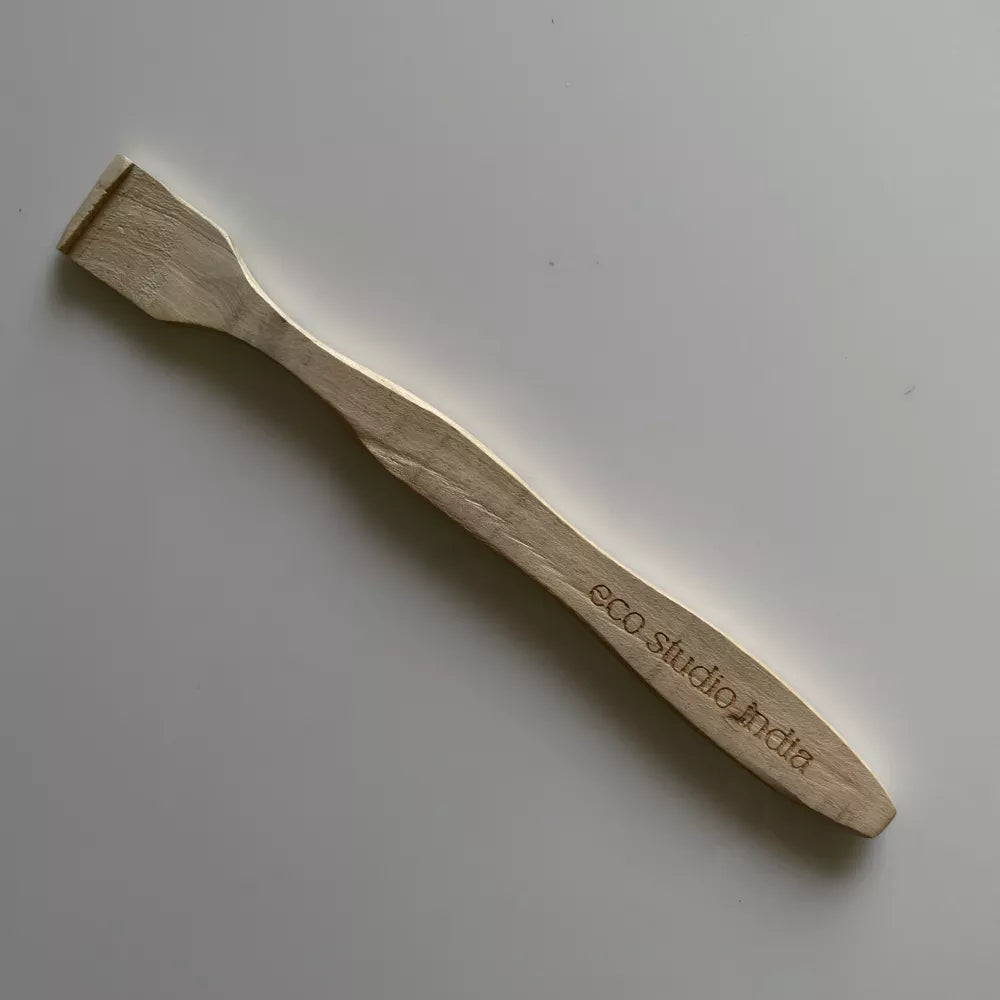 Neem Wood Tongue Scraper
