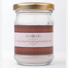Decongesting & detoxifying facial clay for acne