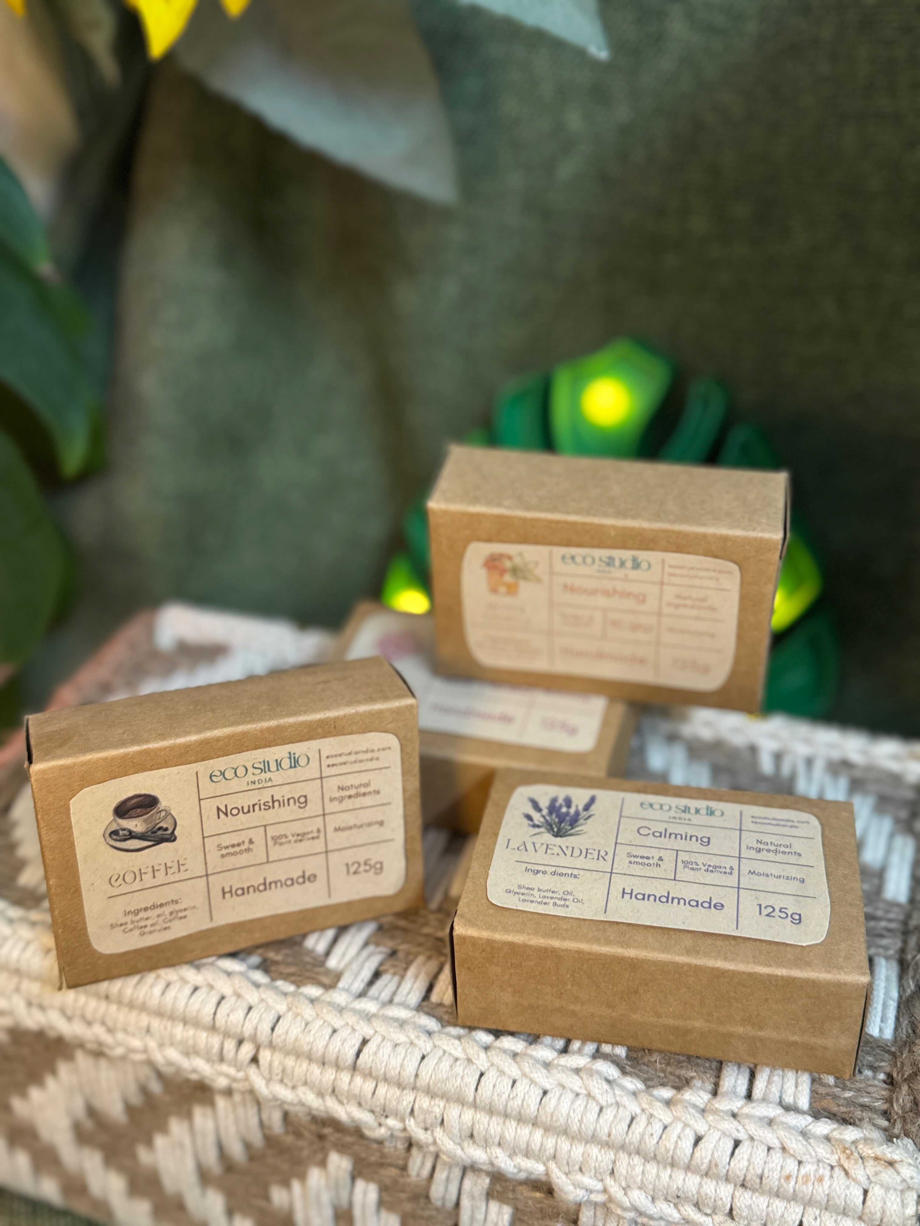 Coffee - Handmade Vegan Soap Bar – Luxurious, Hydrating & Skin-Nourishing Cleanser for body and face