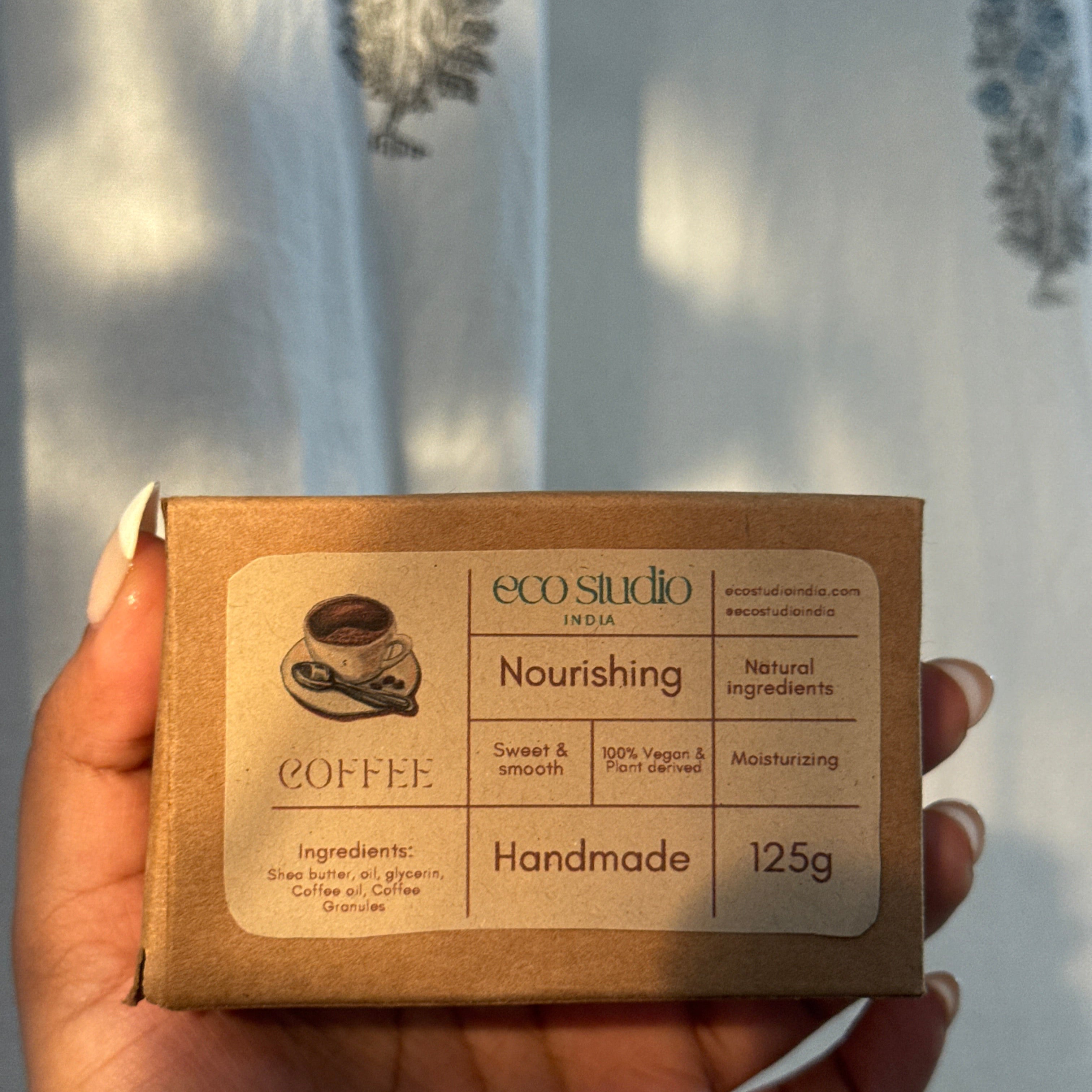 coffee soap vegan soap bar