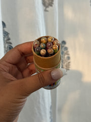 Eco friendly Seed Color Pencils Set Of 10 - Sustainable color pencils